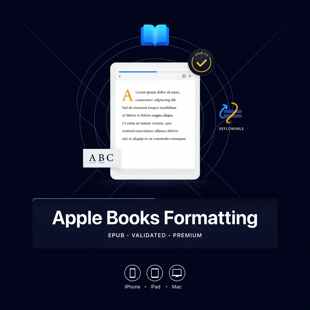 Apple Books Formatting