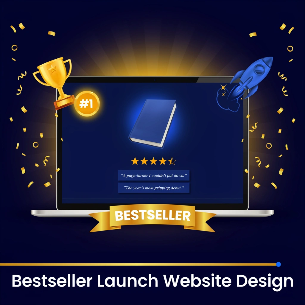 Bestseller Launch Website Design