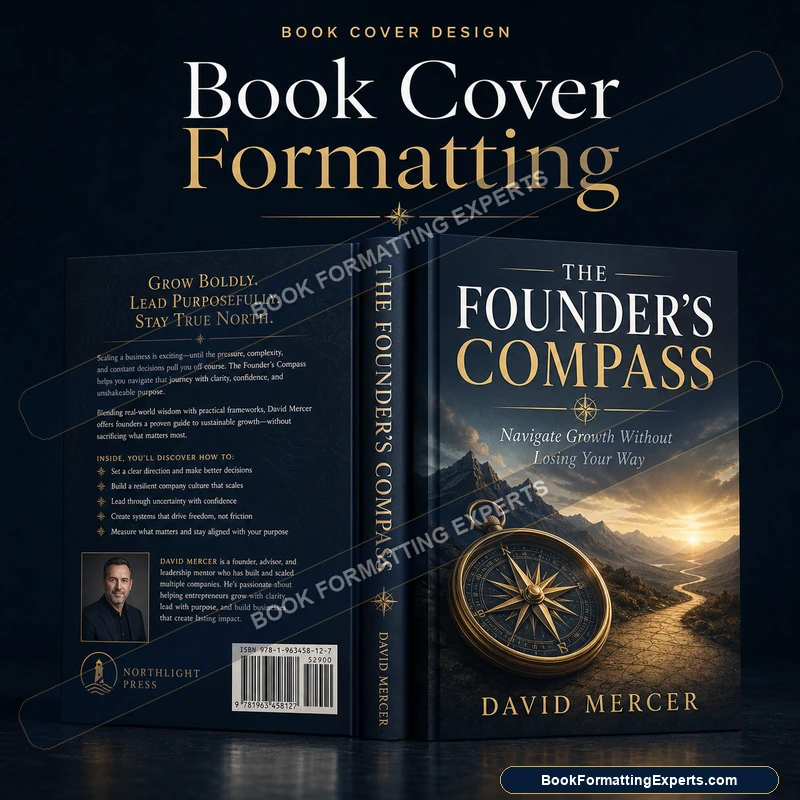 Book cover formatting sample by Book Formatting Experts showing a cover converted from RGB to print CMYK