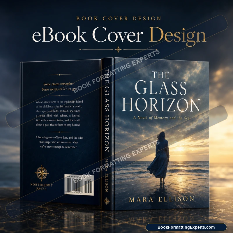 eBook cover design sample by Book Formatting Experts optimised to read at thumbnail size on a store grid