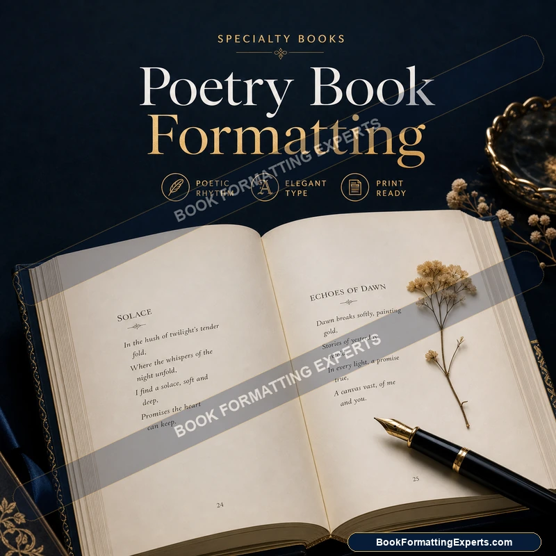 Poetry Book Formatting